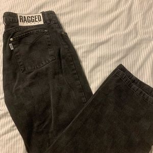 Ragged black jeans from princess Polly, size 8